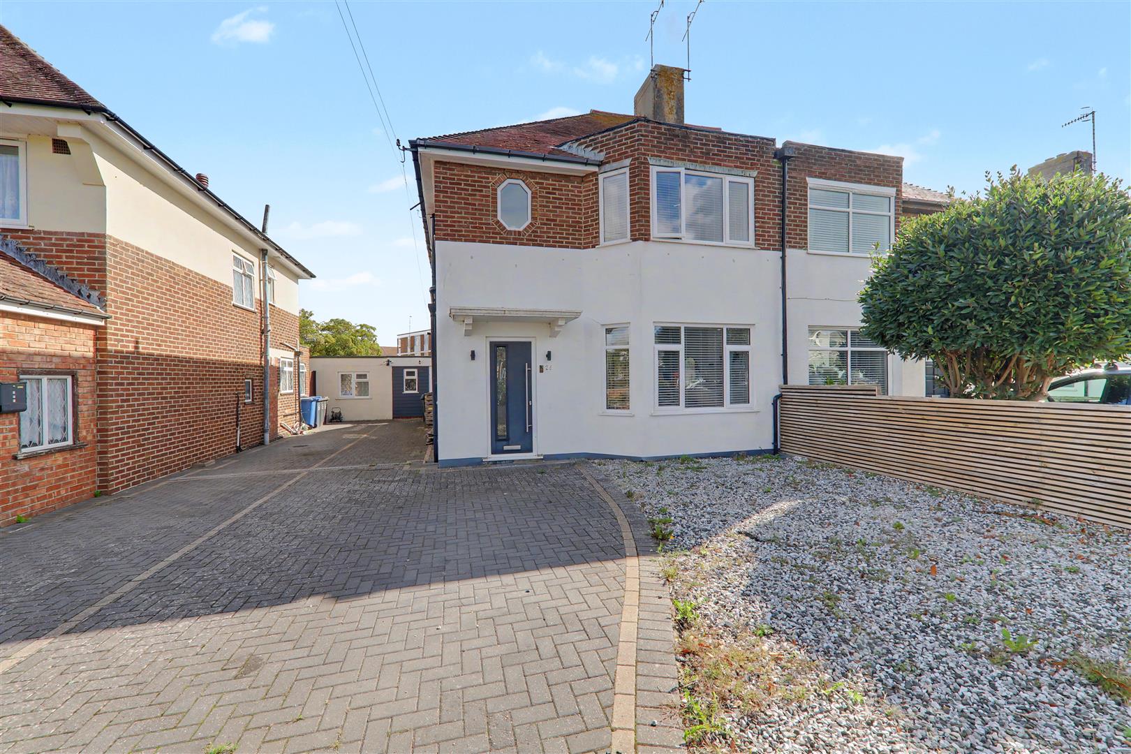 House - Semi-Detached | Rectory Gardens, Broadwater, Worthing, West Sussex, BN14 7TE | For Sale